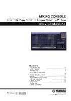 Yamaha GF-12 - Service Manual 